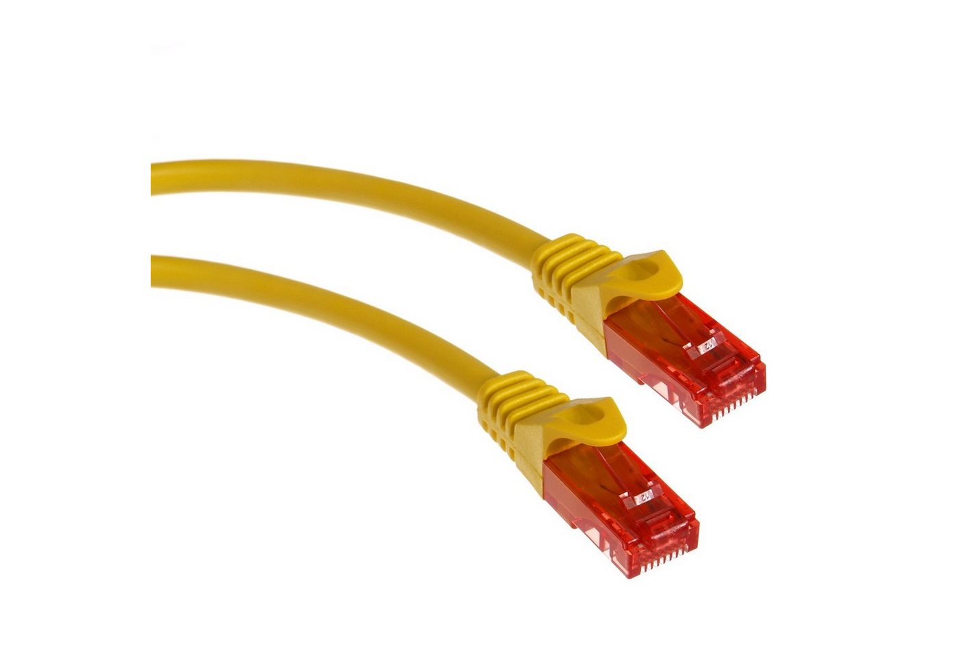 Maclean MCTV-301Y LAN-Kabel, (100 cm), Lan Pro Netzwerkkabel. Ethernet RJ45 UTP CAT6 1m von Maclean