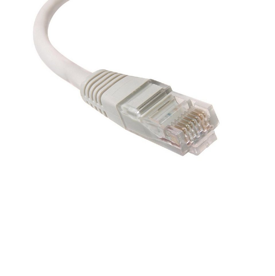 Maclean MCTV-653 Netzwerkkabel, (500 cm), Netzwerkkabel Patchcord Kabel UTP CAT5 5m grau von Maclean