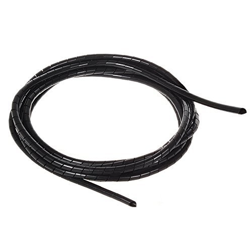 Maclean MCTV-684 B Flexible Kabelspirale Spiralband Kabelschlauch Bündelbereich Wickelschlauch 3m (5 * 6mm) von Maclean