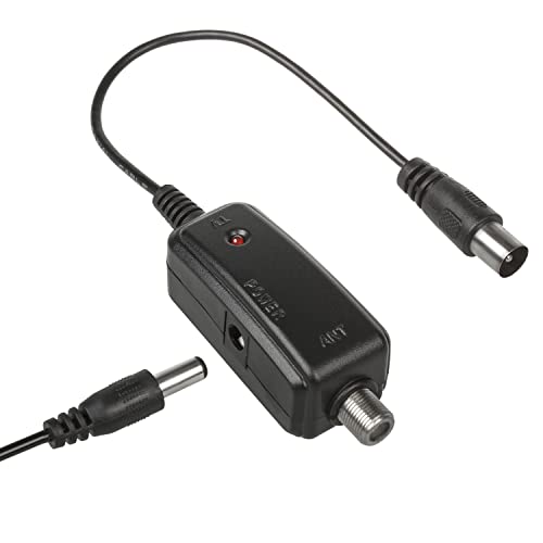 Maclean MCTV-697 Adapter USB Stromversorgung zu DVB-T Antenne Verbinder Steckverbinder Verteiler von Maclean