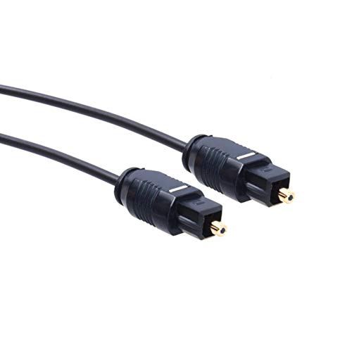 Maclean MCTV-751 Optisches Lichtwellenleiter Kabel Toslink T-T SLIM vergoldet Stecker 1m von Maclean