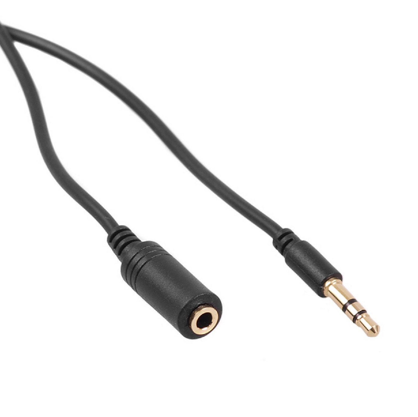 Maclean MCTV-821 Audio-Kabel, (500 cm), Klinke 3,5mm Kabel Stecker-Buchse, 5m von Maclean