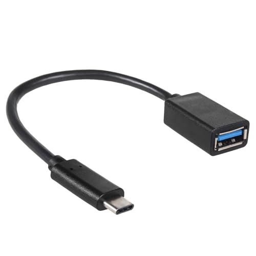 Maclean MCTV-843 USB 3.0 AF auf Typ C 0,15m OTG Kabel Verbindungskabel Ladekabel für Typ C Geräte USB-C (USB 3.0 AF auf Typ C 0,15m OTG) von Maclean