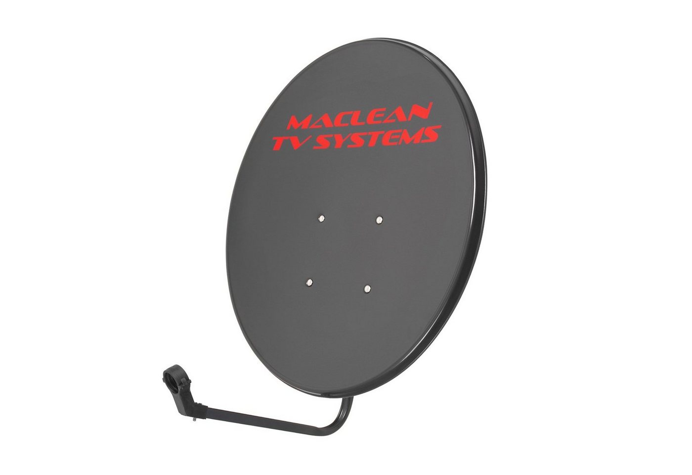 Maclean MCTV-929 Sat-Spiegel (90 cm, inkl. Halterungen, Gewinn [38-39,7dB) von Maclean