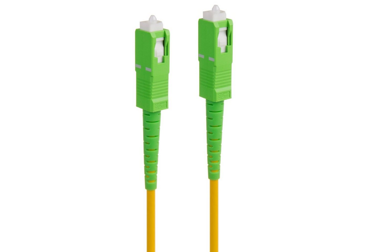 Maclean Netzwerk-Patch-Panel (3 Meter, SC/APC Anschlüsse an beiden Enden, Glasfaser-Netzwerkkabel) von Maclean