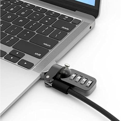 MacBook Air 2020 Lock Sicherheitsleiste mit Combo-Kabelschloss von Maclocks