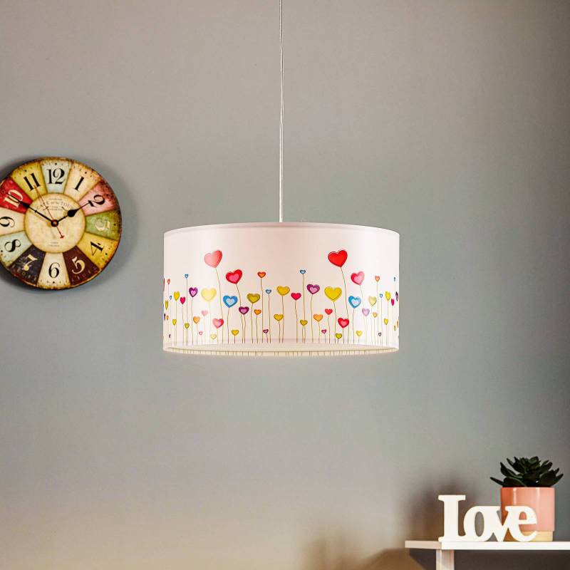 Kinderzimmer-Hängeleuchte Hearts von Maco Design