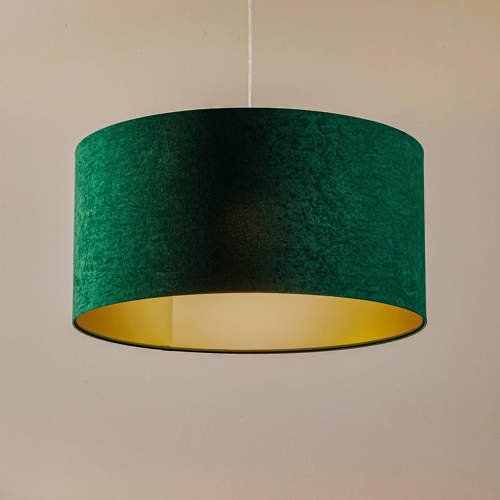 Pendelleuchte Salina, grün/gold, Ø 60cm Pendelleuchte Salina, grün/gold, Ø 60cm von Maco Design