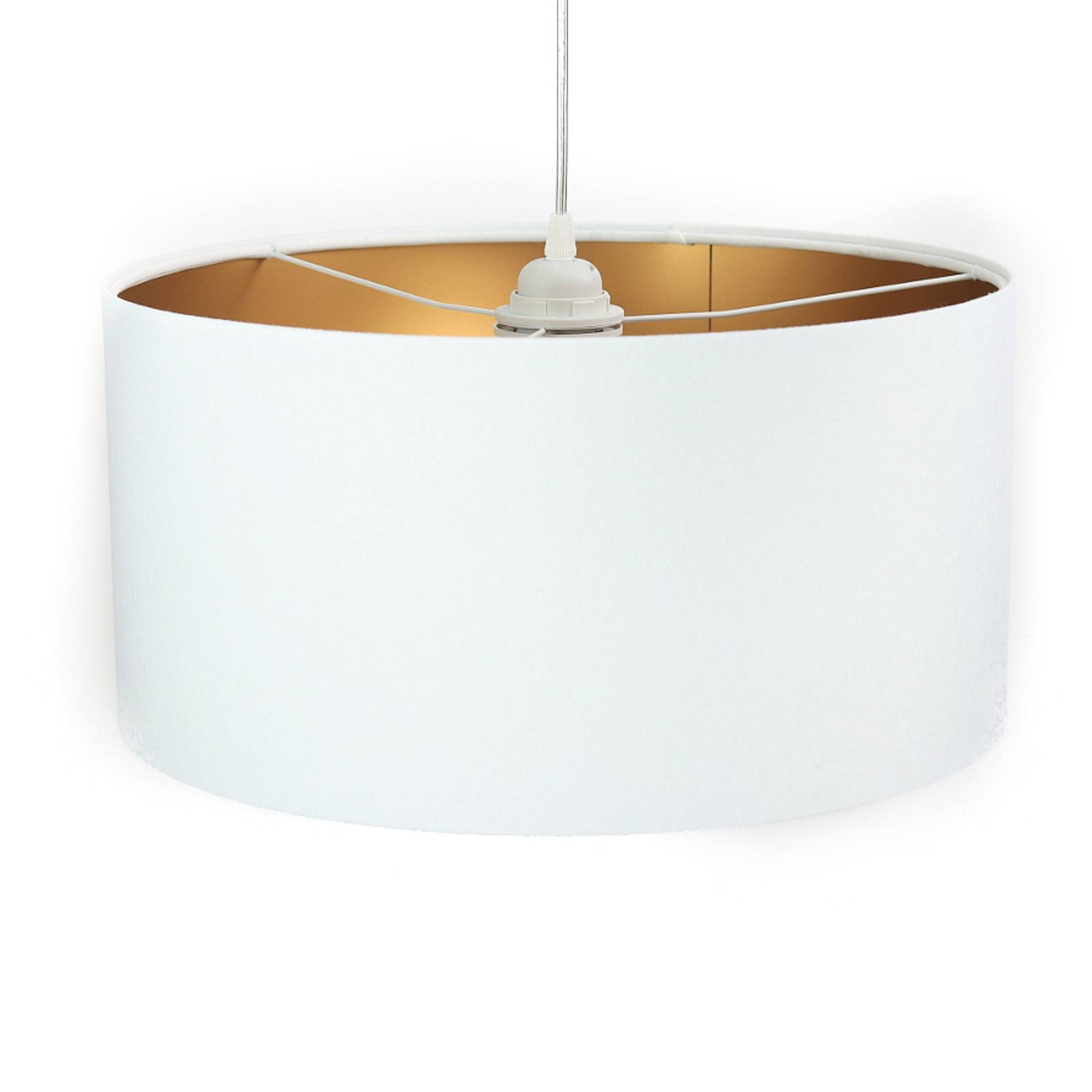 Pendelleuchte Salina, weiß/gold Ø 40cm Pendelleuchte Salina, weiß/gold Ø 40cm von Maco Design