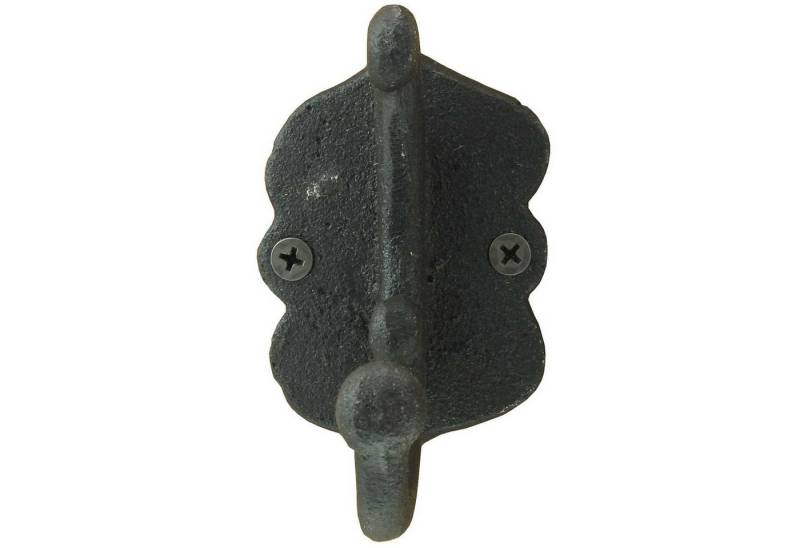 Macosa Home Wandhalter Wand Haken im Vintage-Stil Retro Antik Metall Braun Garderobenhaken, Kleiderhaken Handtuchhaken Metallhaken Flur Garderobe von Macosa Home