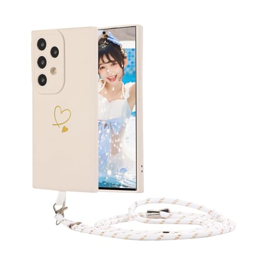 MacroHu 1x Handykette Hülle für Samsung Galaxy A53 5G Handyhülle mit Band Handyhülle mit Kette Handyhülle mit Umhängen TPU Silikon Bumper Stoßfeste Schutzhülle Abnehmbar Necklace Handyhülle-Weiß MacroHu 1x Handykette Hülle für Samsung Galaxy A53 5G Handyhülle mit Band Handyhülle mit Kette Handyhülle mit Umhängen TPU Silikon Bumper Stoßfeste Schutzhülle Abnehmbar Necklace Handyhülle-Weiß von MacroHu