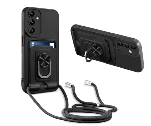 MacroHu 1x Handykette Hülle für Samsung Galaxy A54 5G Handyhülle mit Band Necklace Handyhülle TPU Stoßfeste Cover Silikon Schutzhülle Verstellbarer Halskette Handyhülle mit Umhängeband-Schwarz MacroHu 1x Handykette Hülle für Samsung Galaxy A54 5G Handyhülle mit Band Necklace Handyhülle TPU Stoßfeste Cover Silikon Schutzhülle Verstellbarer Halskette Handyhülle mit Umhängeband-Schwarz von MacroHu