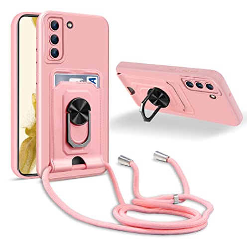 MacroHu 1x Handykette Hülle für Samsung Galaxy S22 Handyhülle mit Band Necklace Handyhülle TPU Stoßfeste Cover Silikon Schutzhülle Verstellbarer Halskette Handyhülle mit Umhängeband- Rosa MacroHu 1x Handykette Hülle für Samsung Galaxy S22 Handyhülle mit Band Necklace Handyhülle TPU Stoßfeste Cover Silikon Schutzhülle Verstellbarer Halskette Handyhülle mit Umhängeband- Rosa von MacroHu