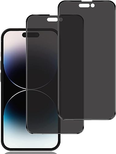 MacroHu 2X Anti-Spy Tempered Glass Displayschutzfolie für iPhone 15 Plus/iPhone 15 Pro Max Anti-Spy Tempered Glass Privacy Schutzfolie Screen Protector Blickschutzfolie Privatsphäre Schutzglas MacroHu 2X Anti-Spy Tempered Glass Displayschutzfolie für iPhone 15 Plus/iPhone 15 Pro Max Anti-Spy Tempered Glass Privacy Schutzfolie Screen Protector Blickschutzfolie Privatsphäre Schutzglas von MacroHu