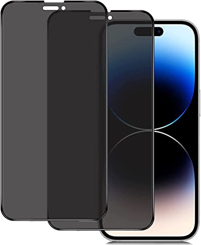 MacroHu 2X Anti-Spy Tempered Glass Displayschutzfolie für iPhone XS Max/iPhone 11 Pro Max Anti-Spy Tempered Glass Privacy Schutzfolie Screen Protector Blickschutzfolie Privatsphäre Schutzglas von MacroHu