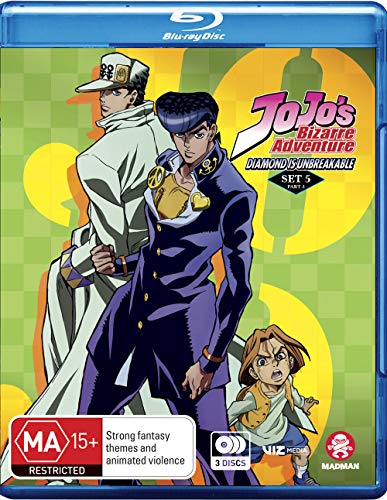 Jojo's Bizarre Adventure Set 5: Diamond Is Unbreakable Part 2 (eps 21-39) (blu-ray) [Region B] [Blu-ray] von Mad Man