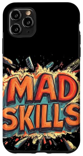 Cooles Mad Skills-Emblem Hülle für iPhone 11 Pro Max von Mad Skills Outfit