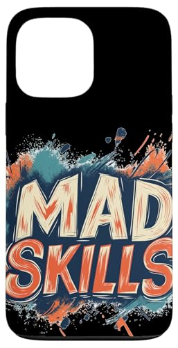 Cooles Mad Skills-Emblem Hülle für iPhone 13 Pro Max von Mad Skills Outfit