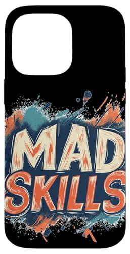 Cooles Mad Skills-Emblem Hülle für iPhone 14 Pro Max von Mad Skills Outfit