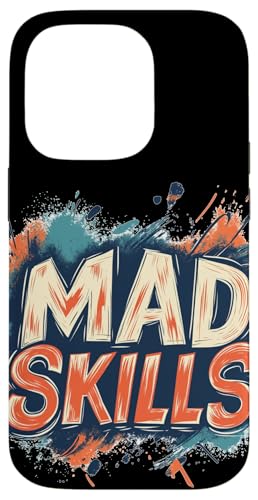 Cooles Mad Skills-Emblem Hülle für iPhone 14 Pro von Mad Skills Outfit