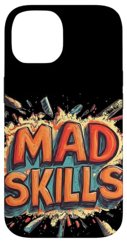 Cooles Mad Skills-Emblem Hülle für iPhone 14 von Mad Skills Outfit