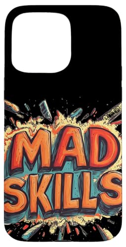 Cooles Mad Skills-Emblem Hülle für iPhone 15 Pro Max Cooles Mad Skills-Emblem Hülle für iPhone 15 Pro Max von Mad Skills Outfit