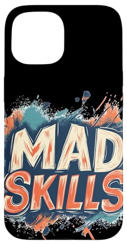 Cooles Mad Skills-Emblem Hülle für iPhone 15 von Mad Skills Outfit