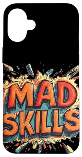 Cooles Mad Skills-Emblem Hülle für iPhone 16 Plus von Mad Skills Outfit