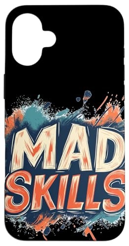 Cooles Mad Skills-Emblem Hülle für iPhone 16 Plus von Mad Skills Outfit