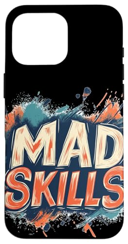 Cooles Mad Skills-Emblem Hülle für iPhone 16 Pro Max von Mad Skills Outfit