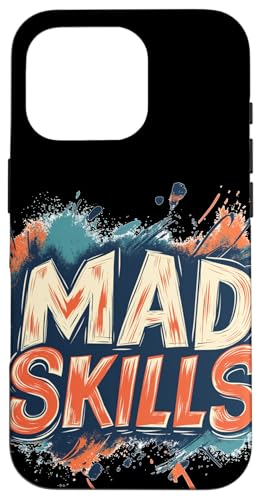 Cooles Mad Skills-Emblem Hülle für iPhone 16 Pro von Mad Skills Outfit