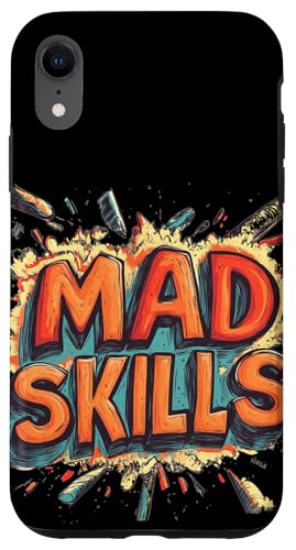 Cooles Mad Skills-Emblem Hülle für iPhone XR von Mad Skills Outfit