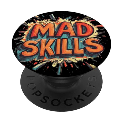 Cooles Mad Skills-Emblem PopSockets Klebender PopGrip von Mad Skills Outfit
