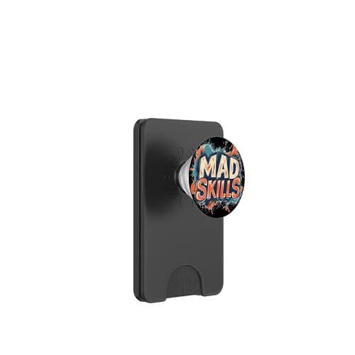 Cooles Mad Skills-Emblem PopSockets PopWallet für MagSafe von Mad Skills Outfit