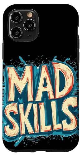Keep Calm and Let the Skills Talk Kostüm Hülle für iPhone 11 Pro von Mad Skills Outfit