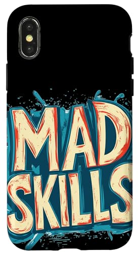 Keep Calm and Let the Skills Talk Kostüm Hülle für iPhone X/XS von Mad Skills Outfit