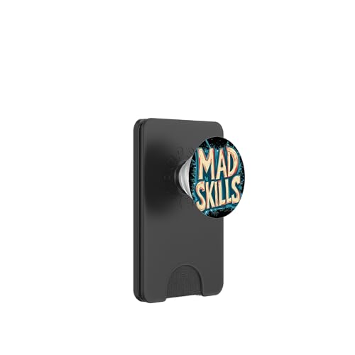 Keep Calm and Let the Skills Talk Kostüm PopSockets PopWallet für MagSafe von Mad Skills Outfit