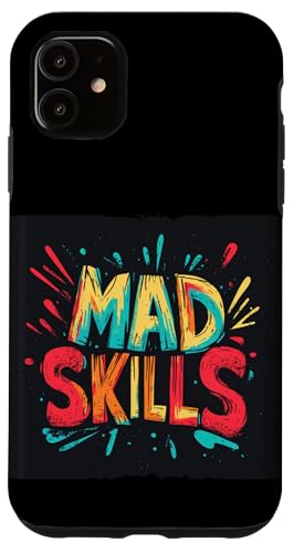 Mehrfarbiges Mad Skills Kostüm für Jungen und Mädchen Hülle für iPhone 11 von Mad Skills Outfit