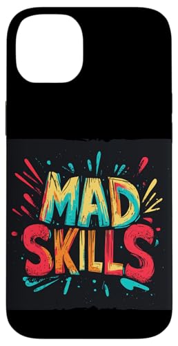 Mehrfarbiges Mad Skills Kostüm für Jungen und Mädchen Hülle für iPhone 14 Plus von Mad Skills Outfit