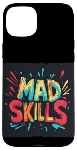 Mehrfarbiges Mad Skills Kostüm für Jungen und Mädchen Hülle für iPhone 15 Plus von Mad Skills Outfit