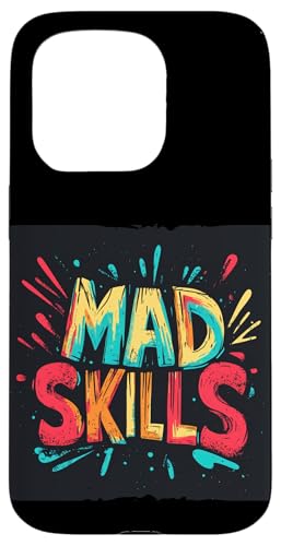Mehrfarbiges Mad Skills Kostüm für Jungen und Mädchen Hülle für iPhone 15 Pro von Mad Skills Outfit