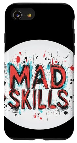 Nettes Mad Skills Kostüm für einen coolen Look Hülle für iPhone SE (2020) / 7 / 8 von Mad Skills Outfit