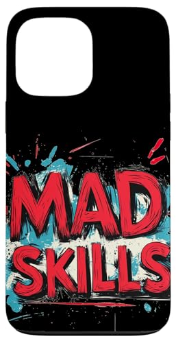 Pretty Mad Skills Emblem für Jungen und Mädchen Hülle für iPhone 13 Pro Max von Mad Skills Outfit