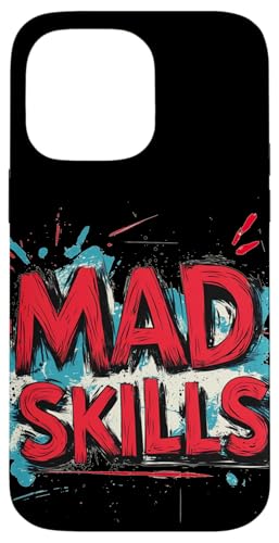 Pretty Mad Skills Emblem für Jungen und Mädchen Hülle für iPhone 14 Pro Max von Mad Skills Outfit
