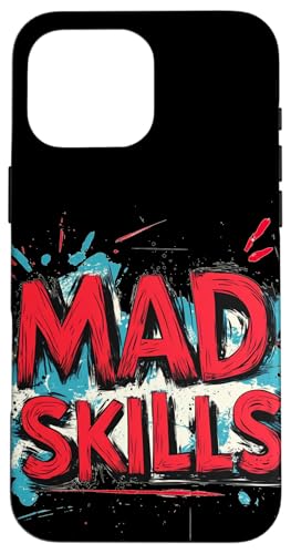 Pretty Mad Skills Emblem für Jungen und Mädchen Hülle für iPhone 16 Pro Max von Mad Skills Outfit