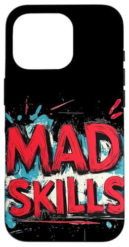 Pretty Mad Skills Emblem für Jungen und Mädchen Hülle für iPhone 16 Pro von Mad Skills Outfit