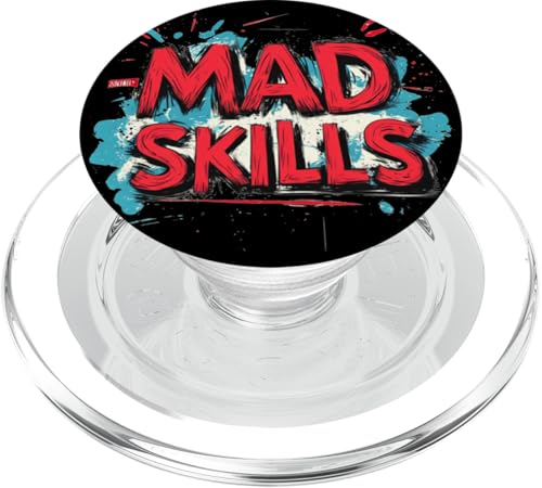 Pretty Mad Skills Emblem für Jungen und Mädchen PopSockets PopGrip für MagSafe von Mad Skills Outfit