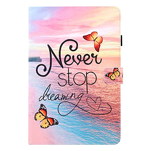 MadBee Tablet Hülle für Huawei MediaPad T5 10 (10.1 Inch, 2018), PU Leder Flip Case Cover Ultra Schlank Superleicht Ständer Schutzhülle mit Standfunktion [Auto Schlaf/Wach] (#F) von MadBee