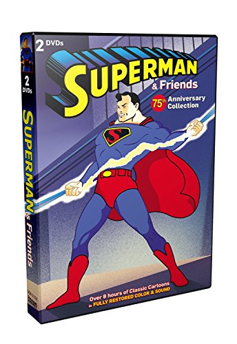 Superman & Friends: 75th Anniversary Cartoon Coll [DVD] [Region 1] [NTSC] [US Import] von Madacy (Music Distributor)