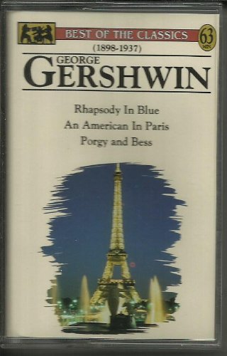 Gershwin: Rhapsody in Blue; An American in Paris; Porgy & Bess; etc. [Musikkassette] von Madacy Records